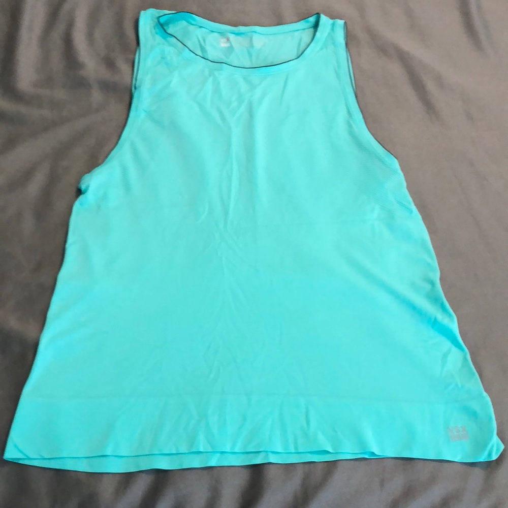 Blue Victoria secret work out top. Barely worn!